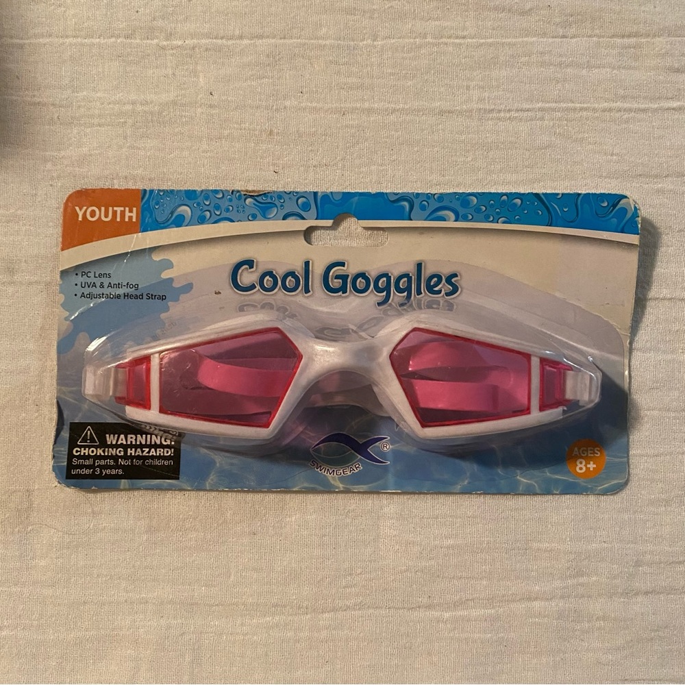-Swimgear Youth Cool Goggles Light Pink Color